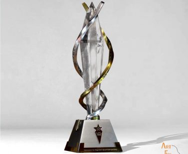 trophée e-sport luxe