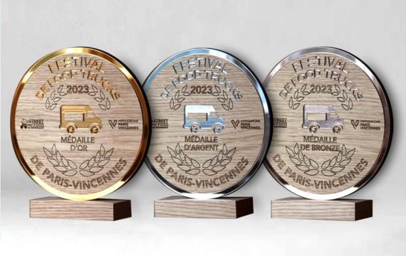 Trophées Foodtrucks sur mesure