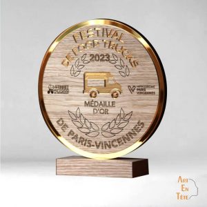 trophées bois sur mesure