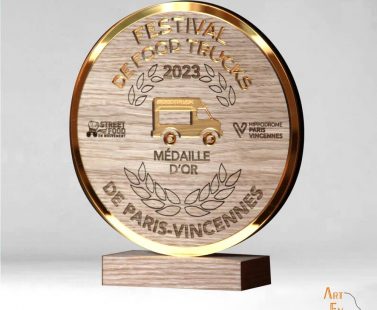 trophées bois sur mesure