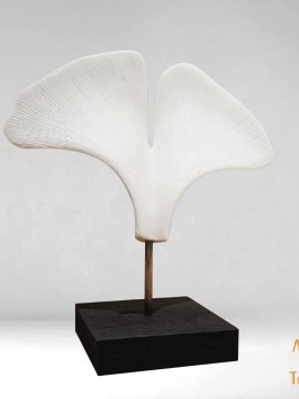 Trophée feuille sur mesure