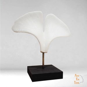 Trophée feuille sur mesure