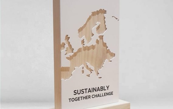 trophée éco-responsable sur mesure