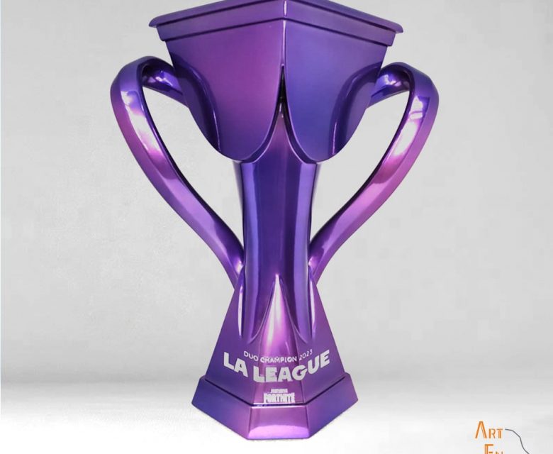 création trophée luxe