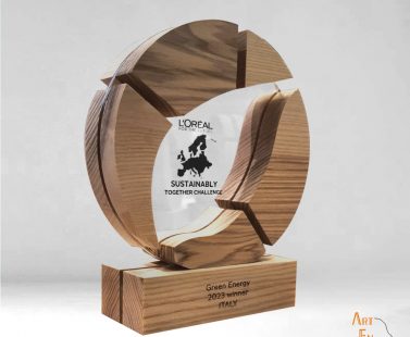 trophée éco-responsable sur mesure