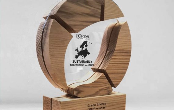 trophée éco-responsable sur mesure