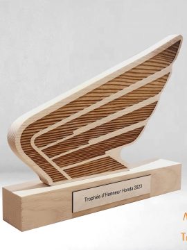 trophée bois sur mesure