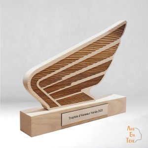 trophée bois sur mesure