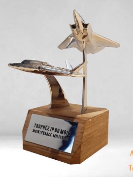 trophées sur mesure avion