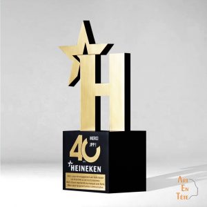 trophée honorifique sur mesure