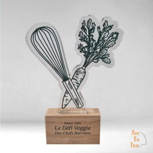 création trophée sur mesure