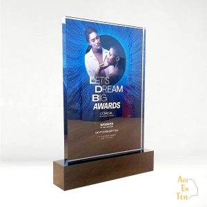 création trophées sur mesure