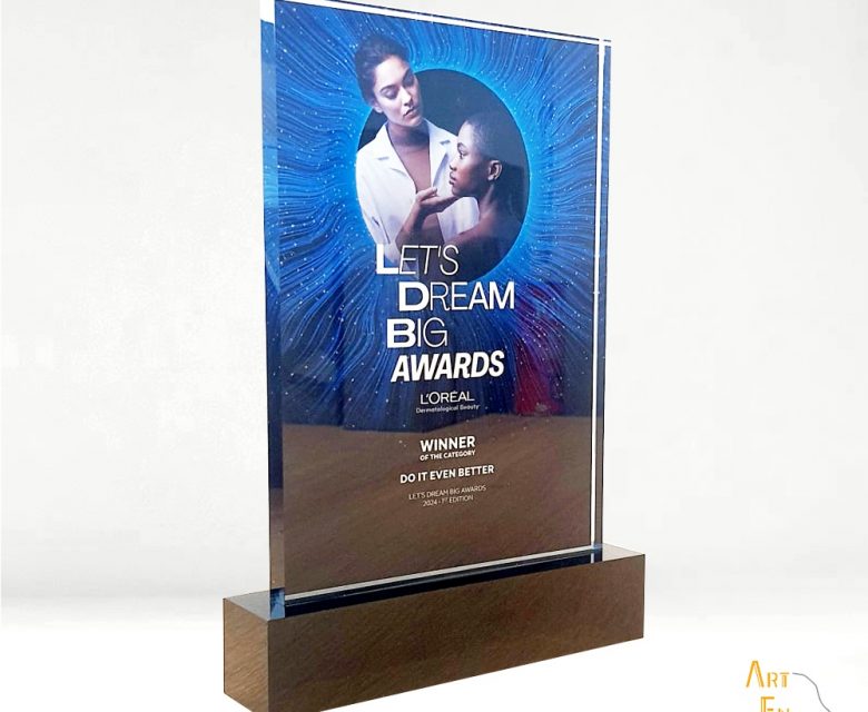 création trophées sur mesure