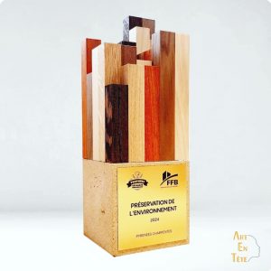 trophées bois luxe sur mesure