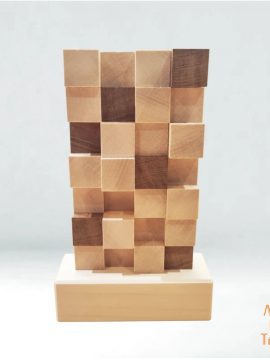 trophée bois sur mesure