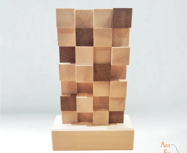 trophée bois sur mesure