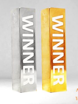 trophée métal sur mesure