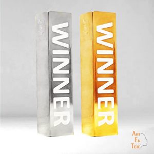 trophée métal sur mesure