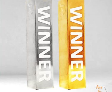 trophée métal sur mesure