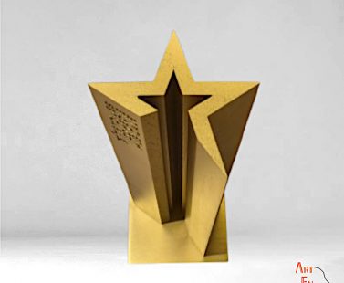 trophée personnalisé bois sur mesure