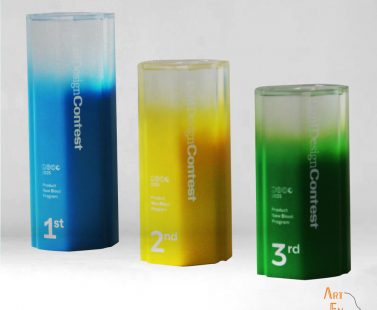 trophée totem givré