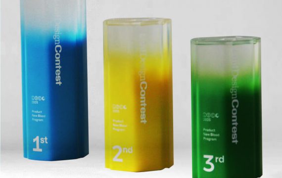 trophée totem givré