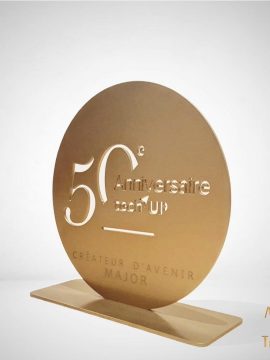 trophée métal sur mesure