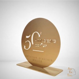 trophée métal sur mesure