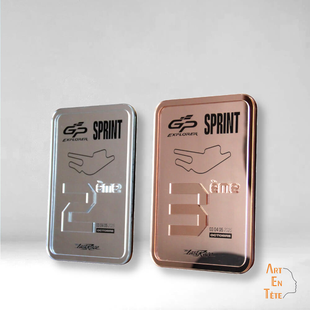 plaque métal sur mesure