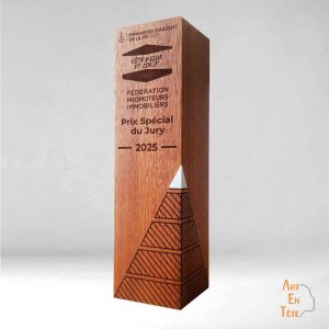 trophée bois sur mesure