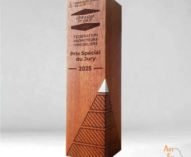 trophée bois sur mesure