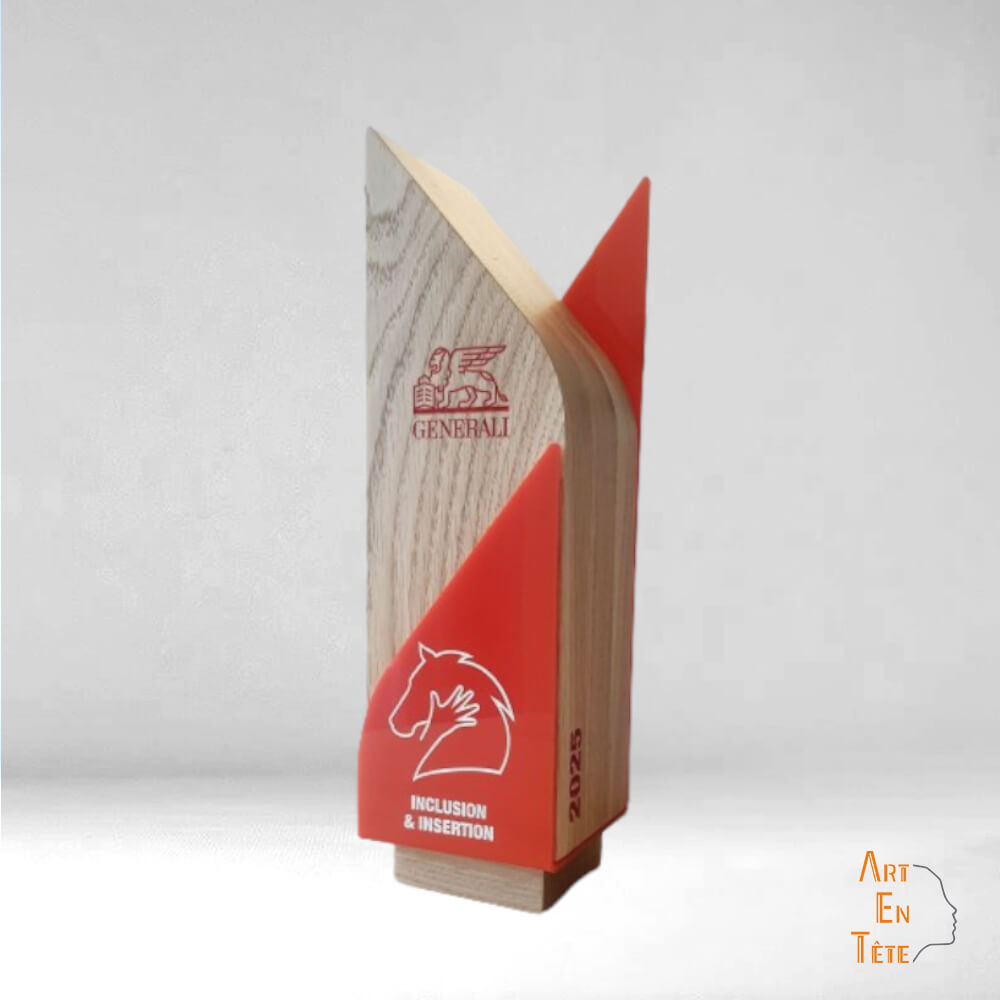 création trophée sur mesure