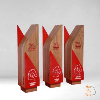 trophée bois sur mesure