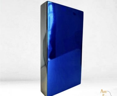 trophée luxe bleu chrome