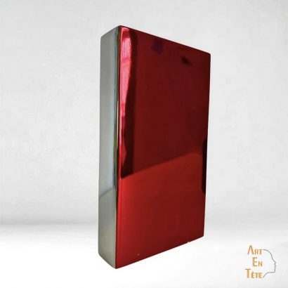 création trophée luxe rouge