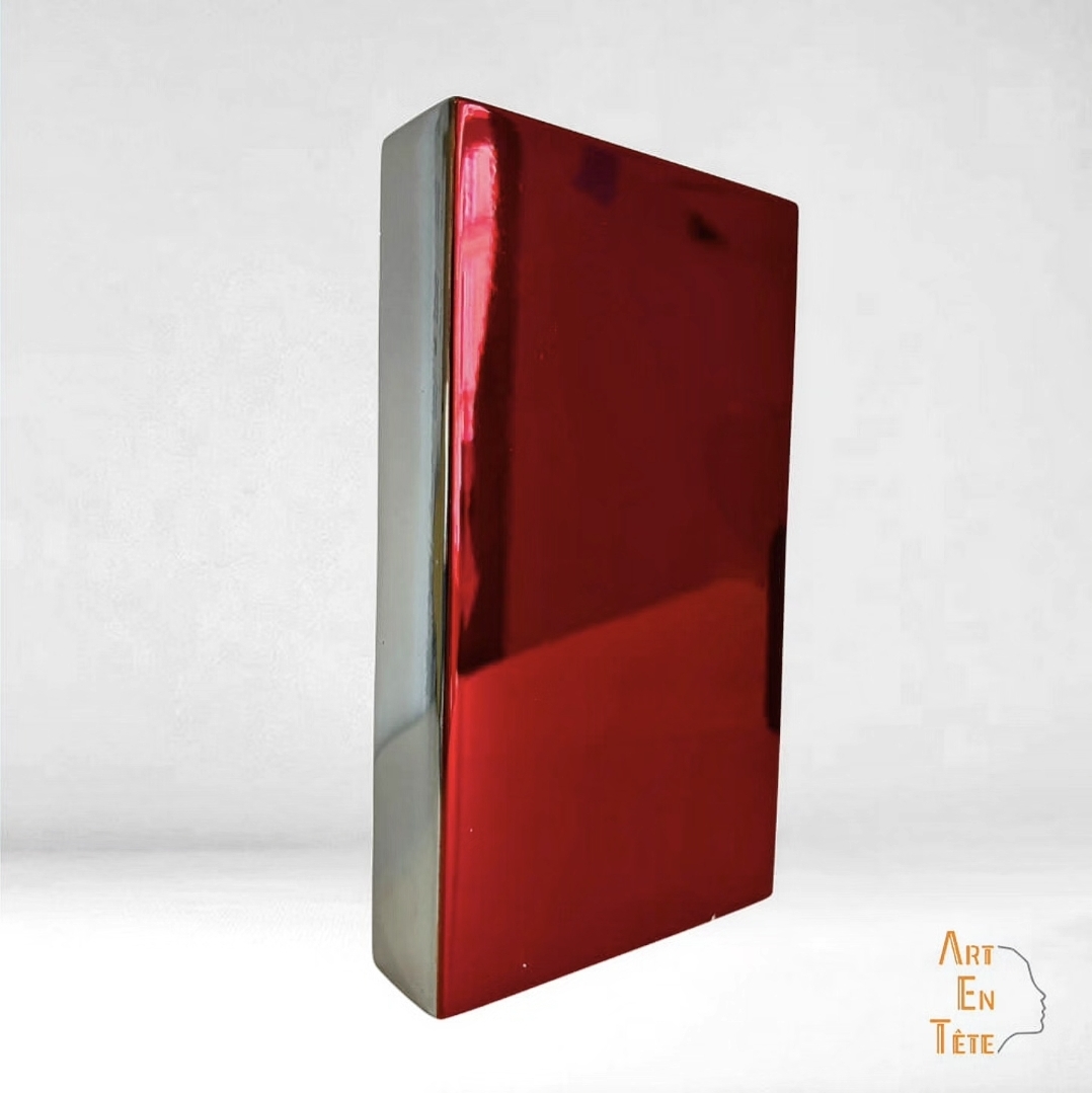 création trophée luxe rouge