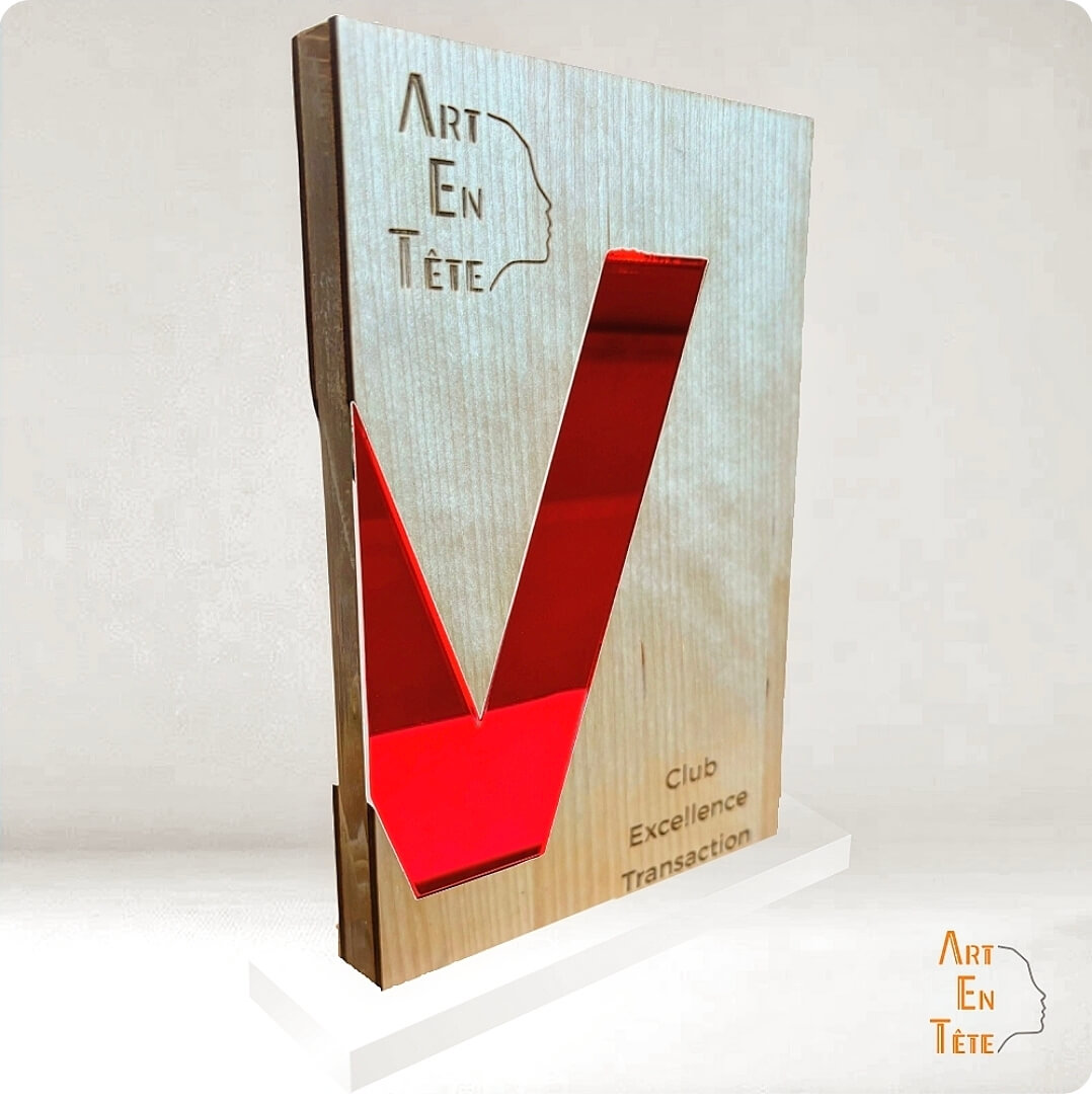 création trophées sur mesure