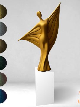 trophée oscar sur mesure