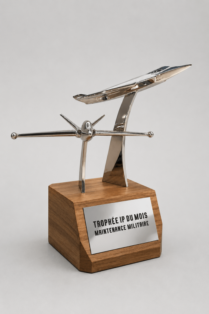 trophée avion 3D sur mesure