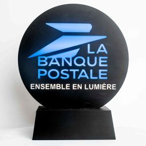 trophée lumineux sur mesure