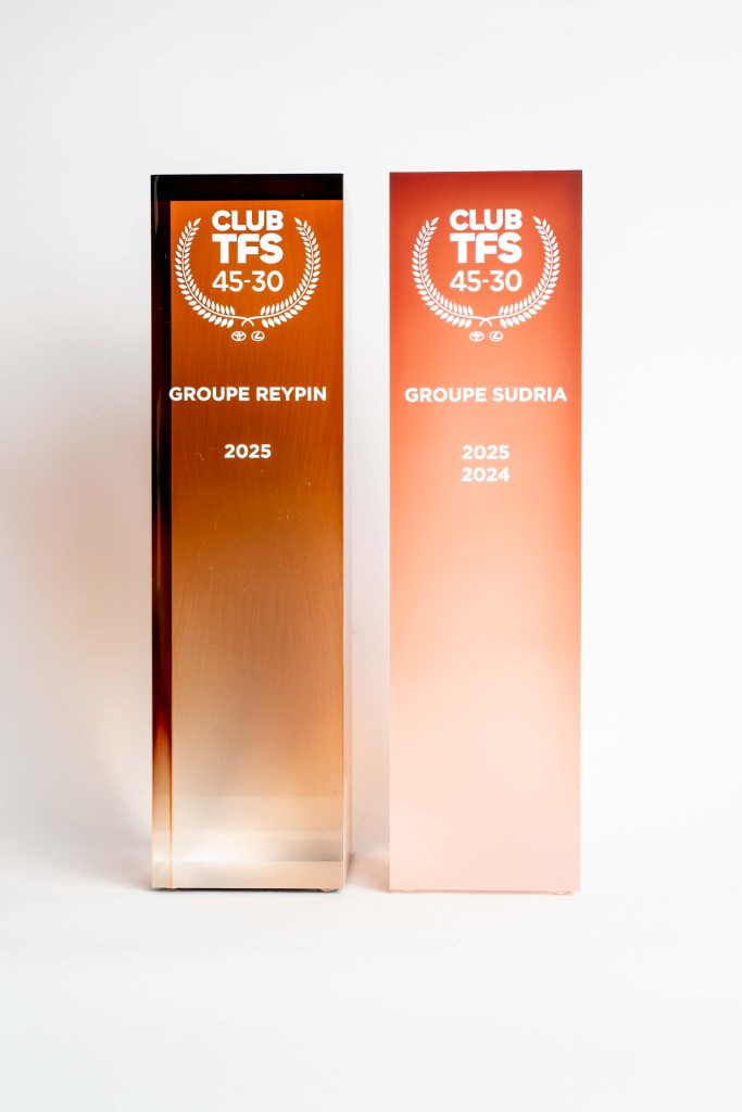 Trophées en plexiglas sur mesure