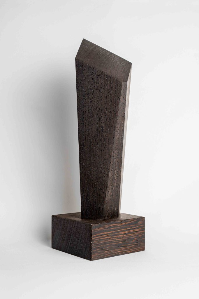 trophée design en bois sur mesure