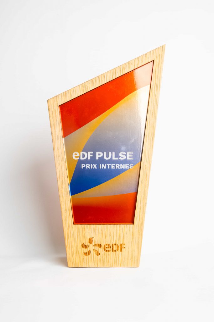 trophée lumineux sur mesure