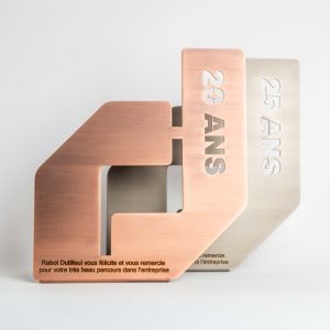 médailles du travail métal sur mesure