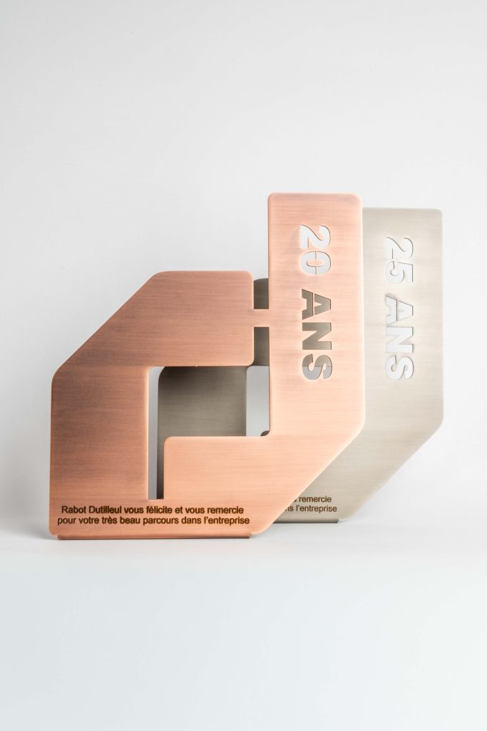 médailles du travail métal sur mesure