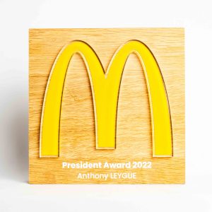 création trophée durable sur mesure