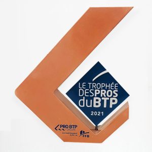 création trophées durables sur mesure