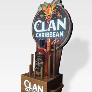 présentoir bouteille sur mesure