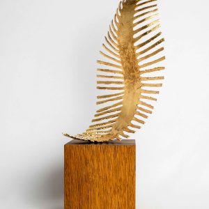 trophée sculpture luxe métal