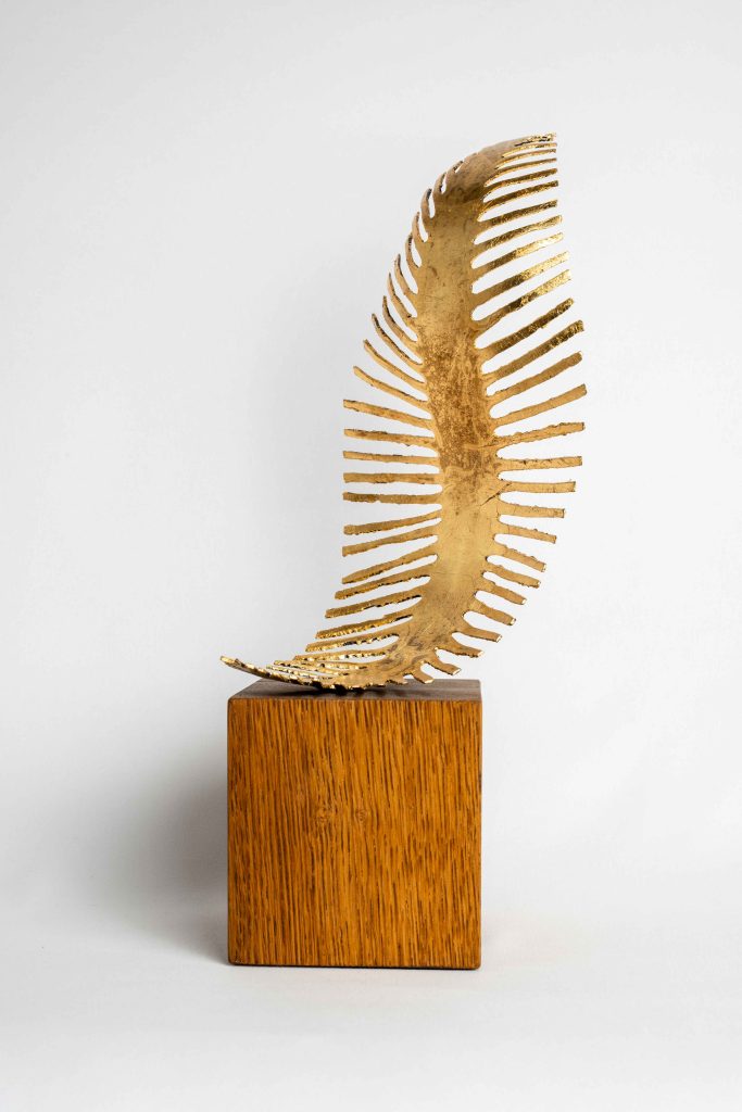 trophée sculpture luxe métal